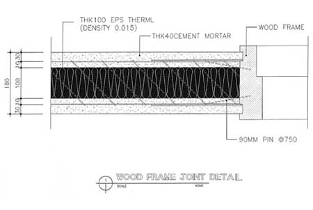 Wood Frame Joint Detail